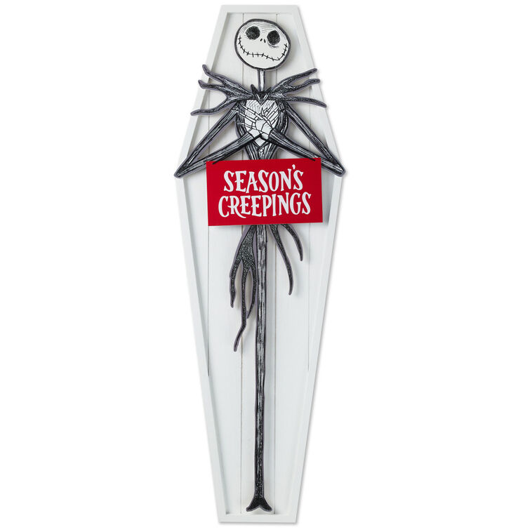 Disney Tim Burton's The Nightmare Before Christmas Jack Skellington Porch Decor
