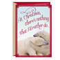 Cuddling Up Next to You Romantic Christmas Card, , large image number 1