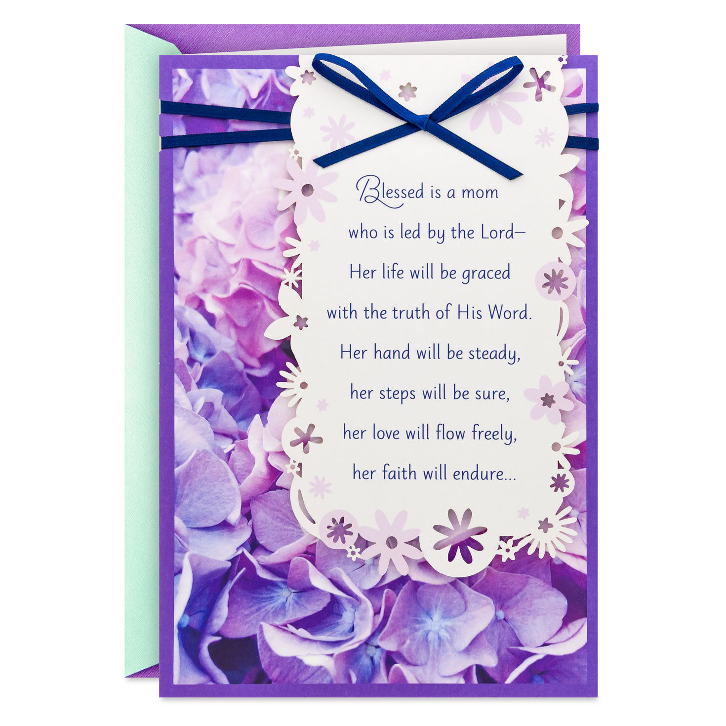 Blessed Are You Religious Mother's Day Card for Mom