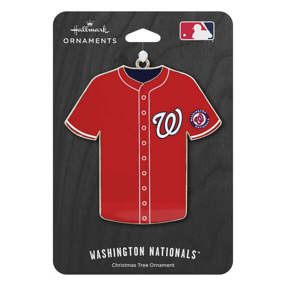 MLB Washington Nationals™ Baseball Jersey Metal Hallmark Ornament, , large image number 4