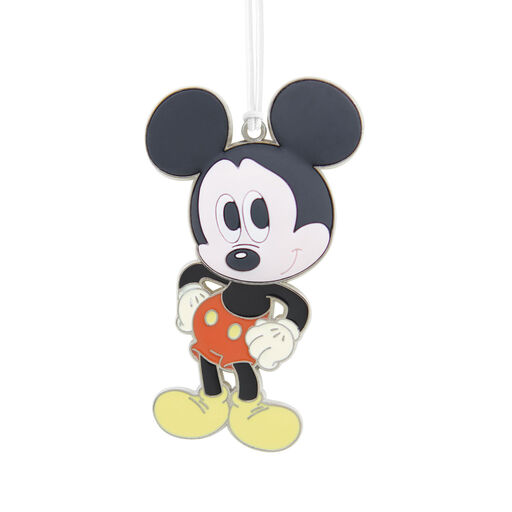 Disney Mickey Mouse Metal With Dimension Hallmark Ornament, 
