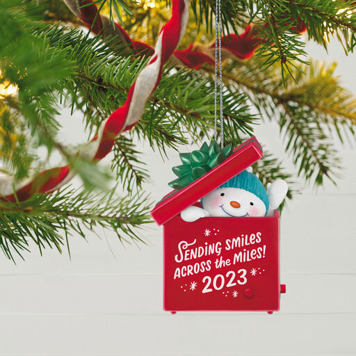 Smiles Across the Miles 2023 Recordable Sound Ornament, 