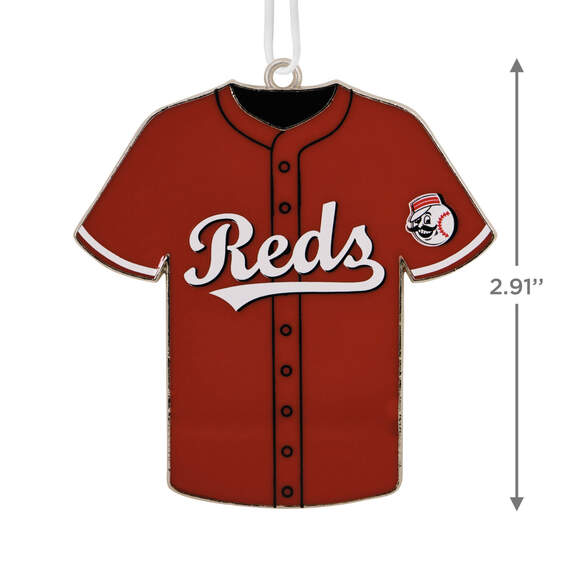 MLB Cincinnati Reds™ Baseball Jersey Metal Hallmark Ornament, , large image number 3