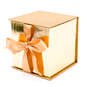 Gold Glitter 4x4 Small Gift Box With Shredded Paper Filler, , large image number 1