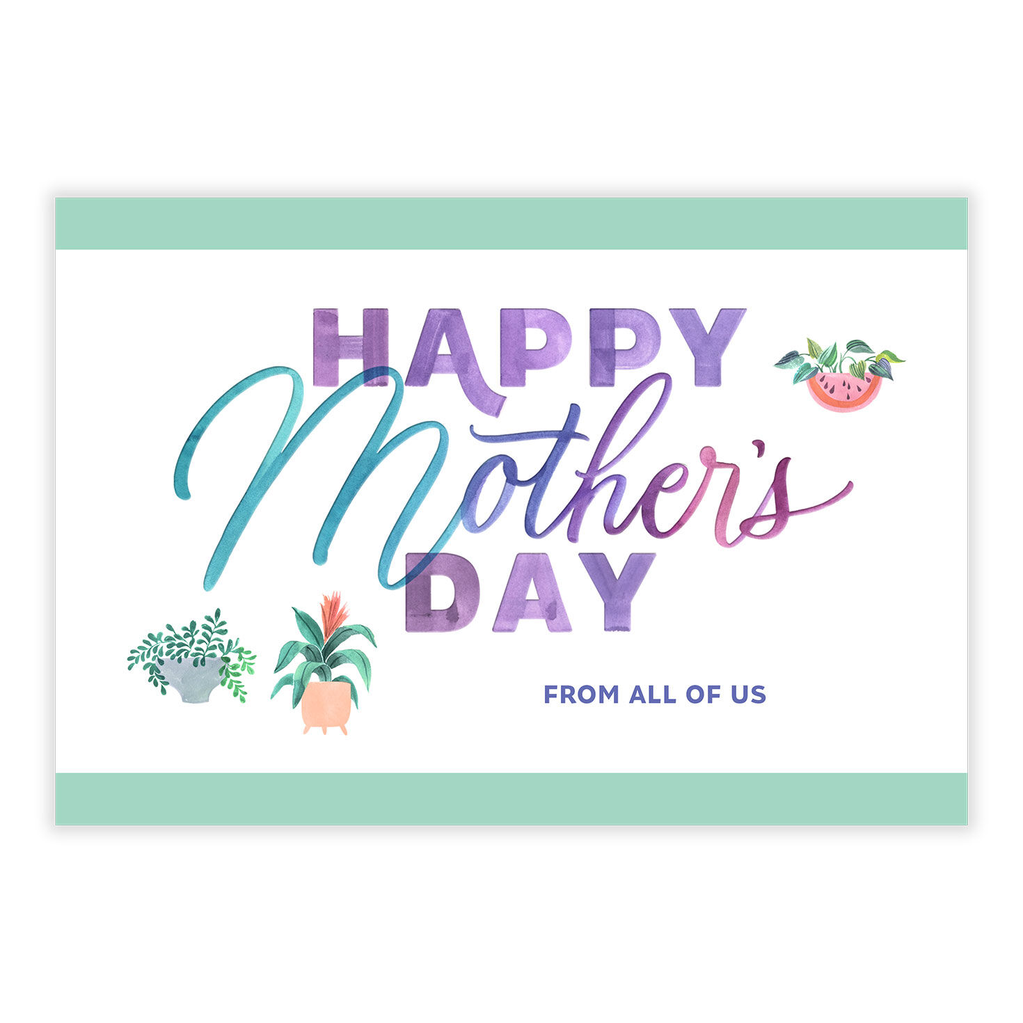 Potted Plants Mother's Day eCard, , large image number 2
