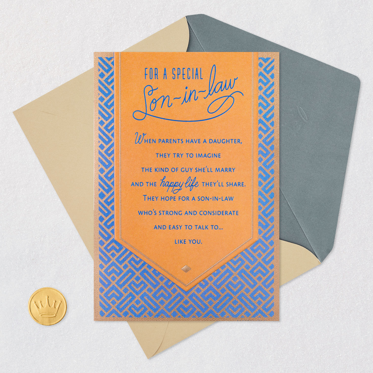 You Fit in Perfectly Birthday Card for Son-in-Law for only USD 4.99 | Hallmark