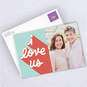 Personalized I Love Us Love Photo Card, , large image number 4