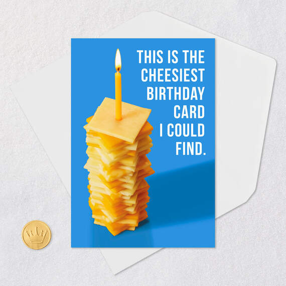 The Cheesiest Card Funny Birthday Card, , large image number 5