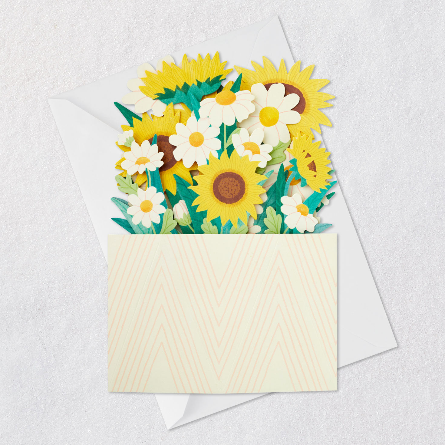Daisy and Sunflower Bouquet Thinking of You 3D Pop-Up Card for only USD 7.99 | Hallmark