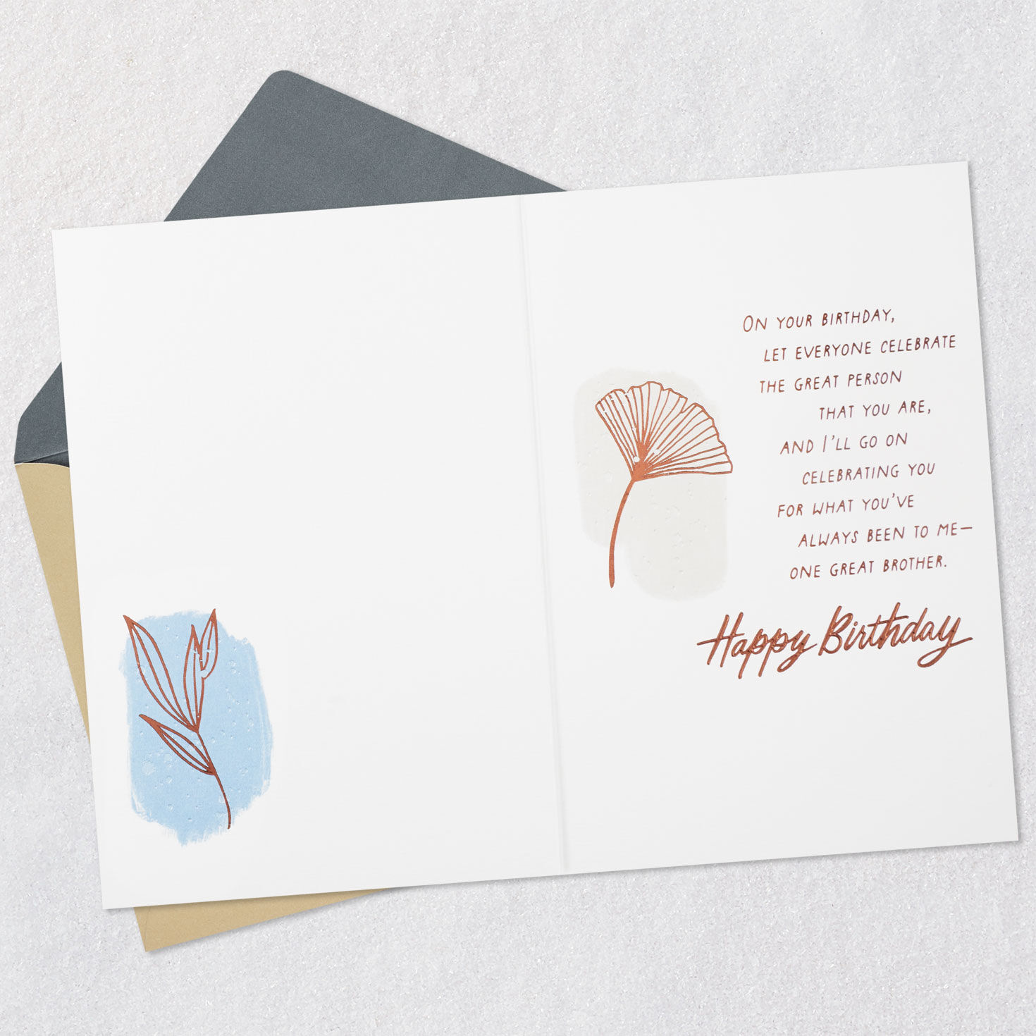You're One Great Brother Birthday Card for only USD 5.59 | Hallmark