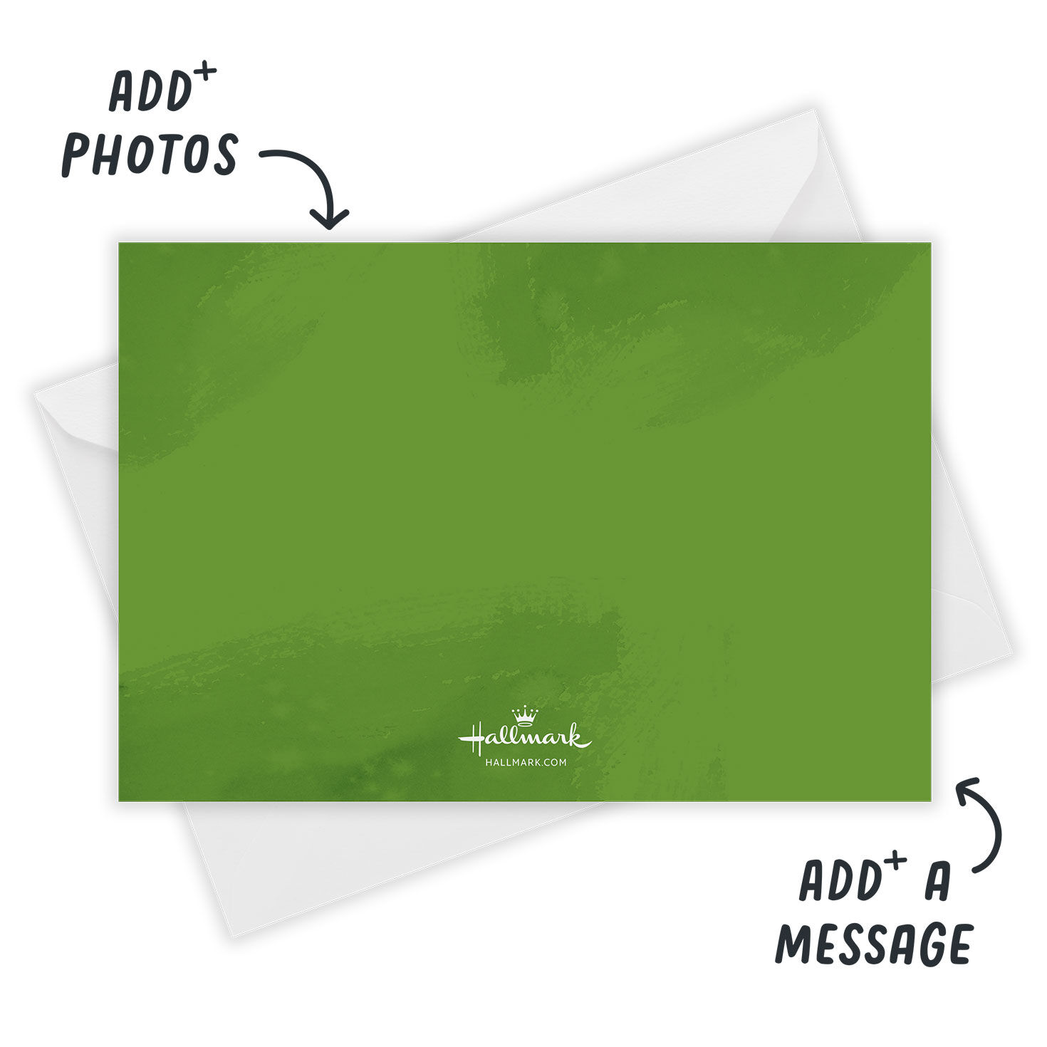 Bold Holly Flat Holiday Photo Card, , large image number 2