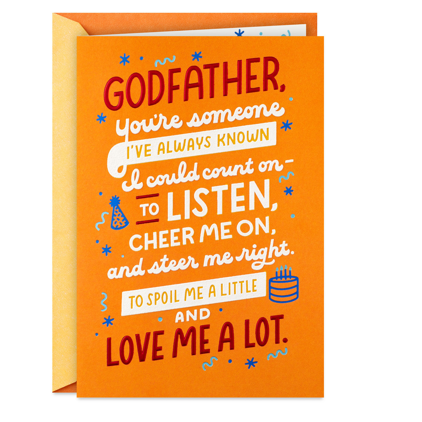 Love and Gratitude Birthday Card for Godfather