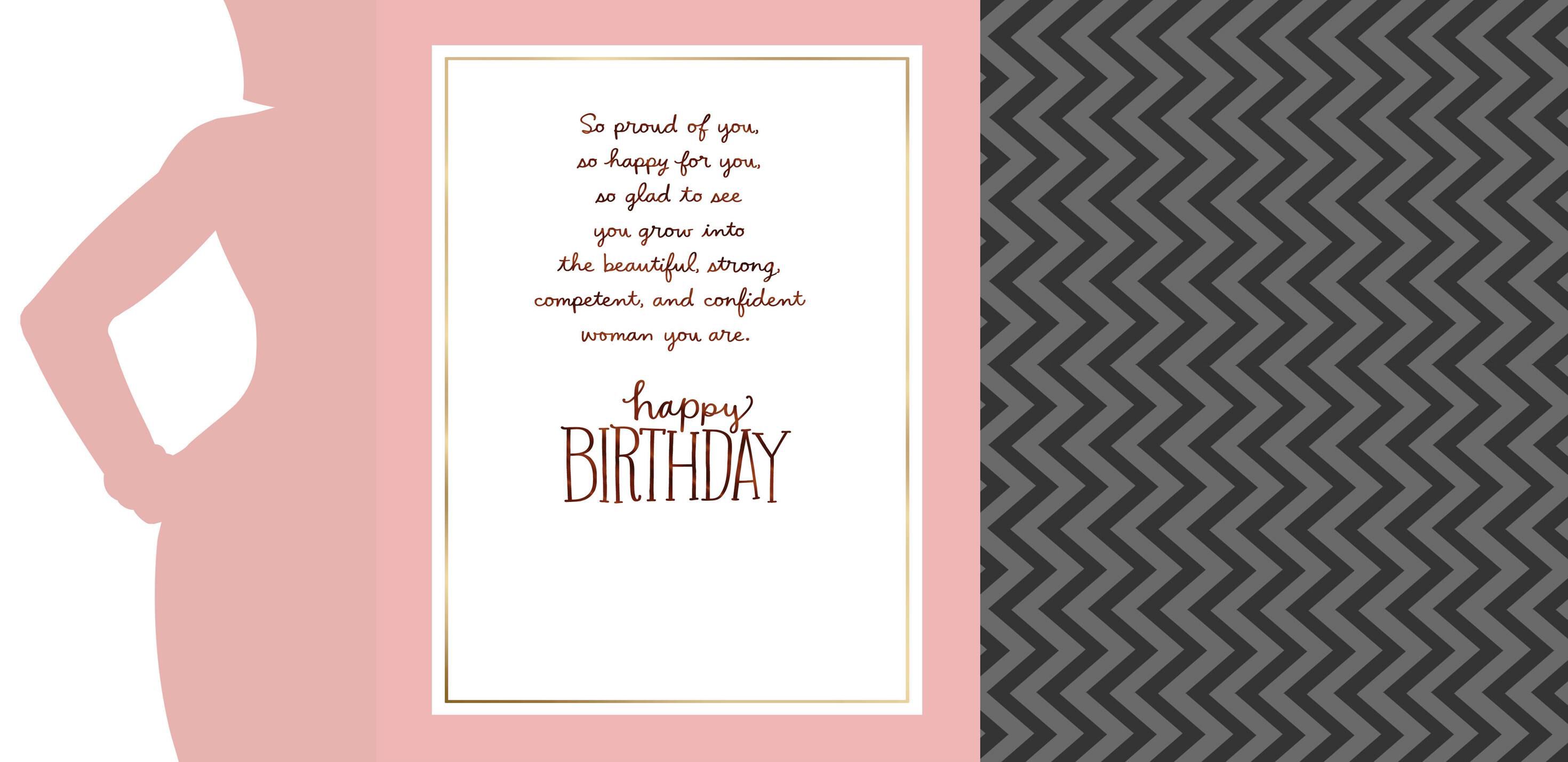 Still My Baby Girl Birthday Card