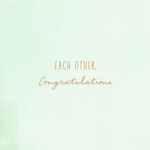 You Have Something Really Special Wedding Card, 