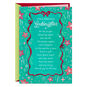 Red Ribbon Religious Goddaughter Christmas Card Card Front image number 1