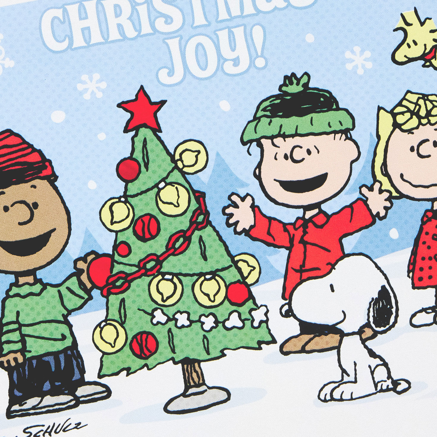 Good News Christian Faith Peanuts Christmas Cards Cover Detail image number 6