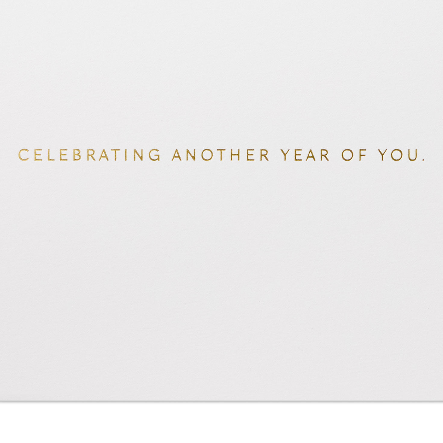 Gold Letters on Wood Grain Birthday Card sentiment image number 2
