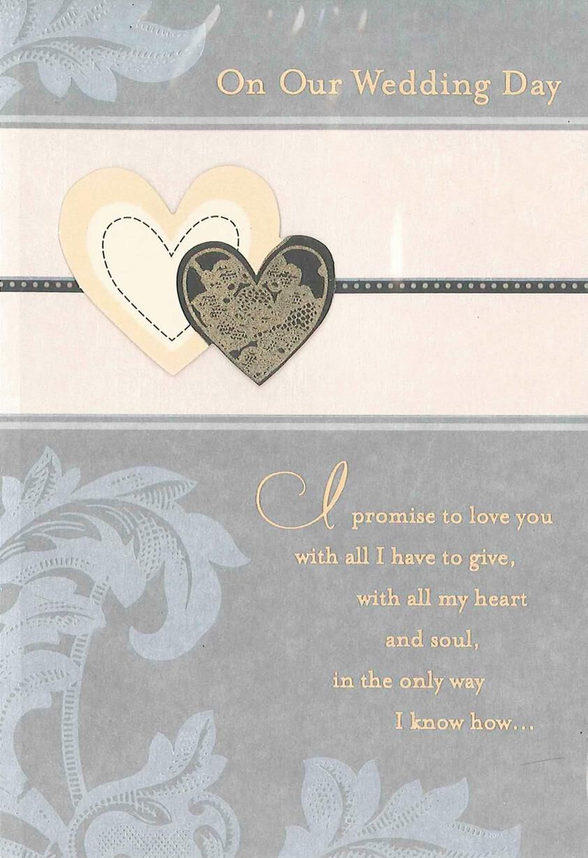 Completely and Forever Wedding Card