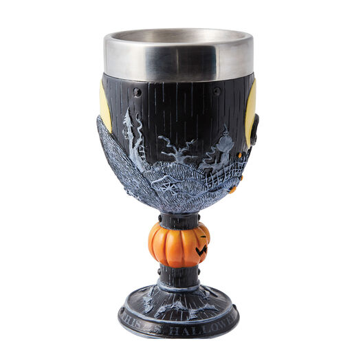 Disney Showcase Nightmare Before Christmas Goblet, 7.09", 