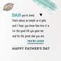 The Good Life Father's Day Card From Son, , large image number 2