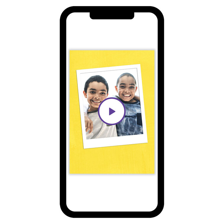 Personalized Photo on Yellow Blank eCard