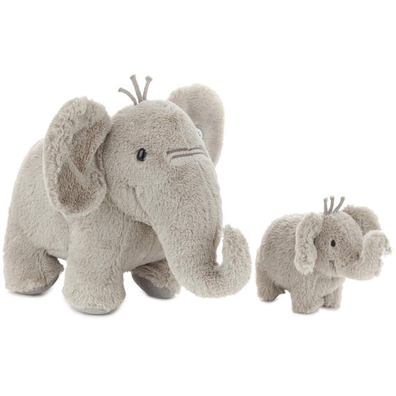 Big and Little Elephant Singing Stuffed Animals With Motion, 8", , large image number 3