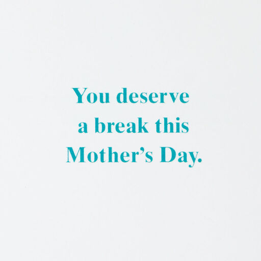 Picking Up Toys Forever Funny Mother's Day Card, 