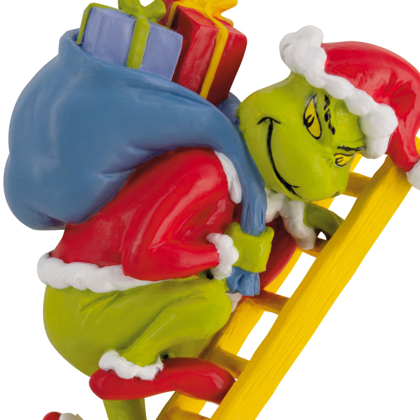 Dr. Seuss's How the Grinch Stole Christmas!™ Grinch on Ladder Hallmark Ornament for only USD 11.49 | Hallmark