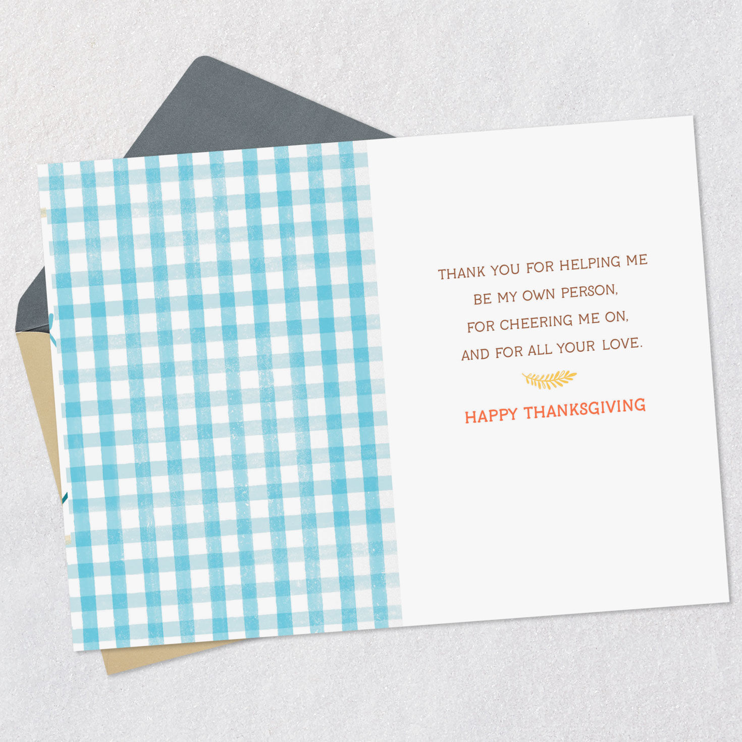 So Thankful for You Thanksgiving Card for Dad, , large image number 3