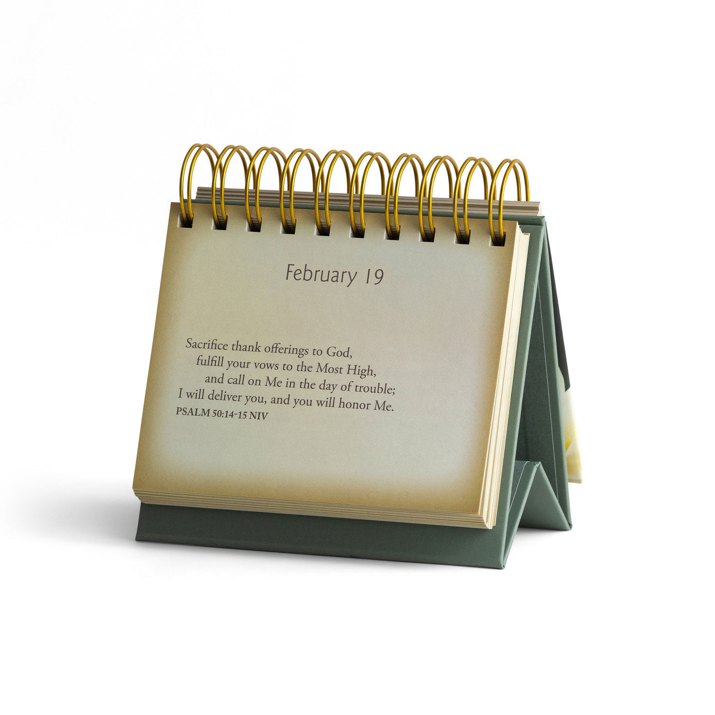 Psalms Beside Still Waters Perpetual Calendar inside page image number 4