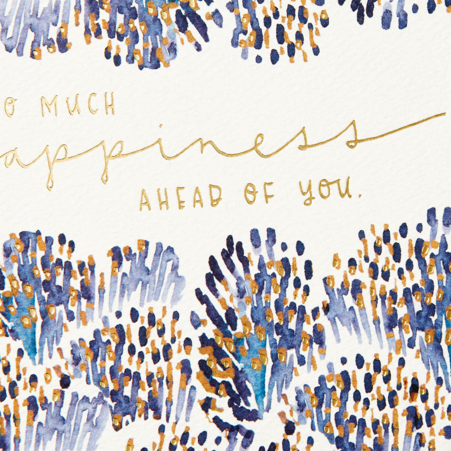 Modern Purple Flowers Wedding Card  image number 4