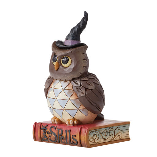Jim Shore Halloween Owl Figurine, 5.51", 