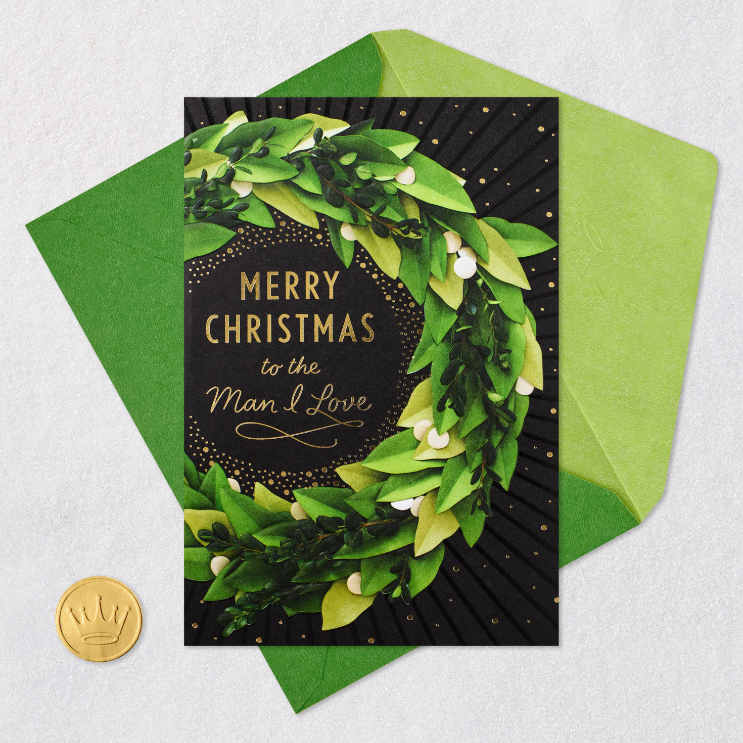 So Lucky I Found You Romantic Christmas Card for Him for only USD 5.59 | Hallmark