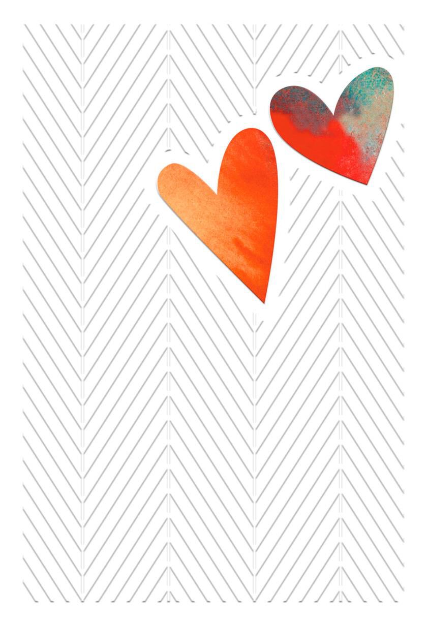 Our Hearts Found Each Other Love Card