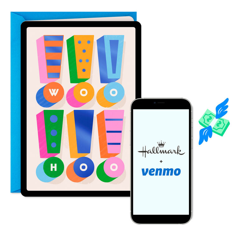 Woo Hoo Venmo Congratulations Card