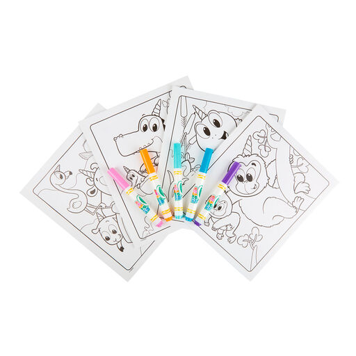 Crayola® Color Wonder Mess-Free Uni-Creatures Markers and Paper Set, 
