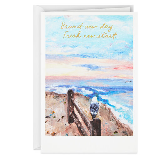 ArtLifting Brand-New Day Encouragement Card, 