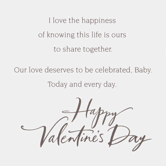 Our Love Deserves to Be Celebrated Valentine's Day Card, , large image number 3