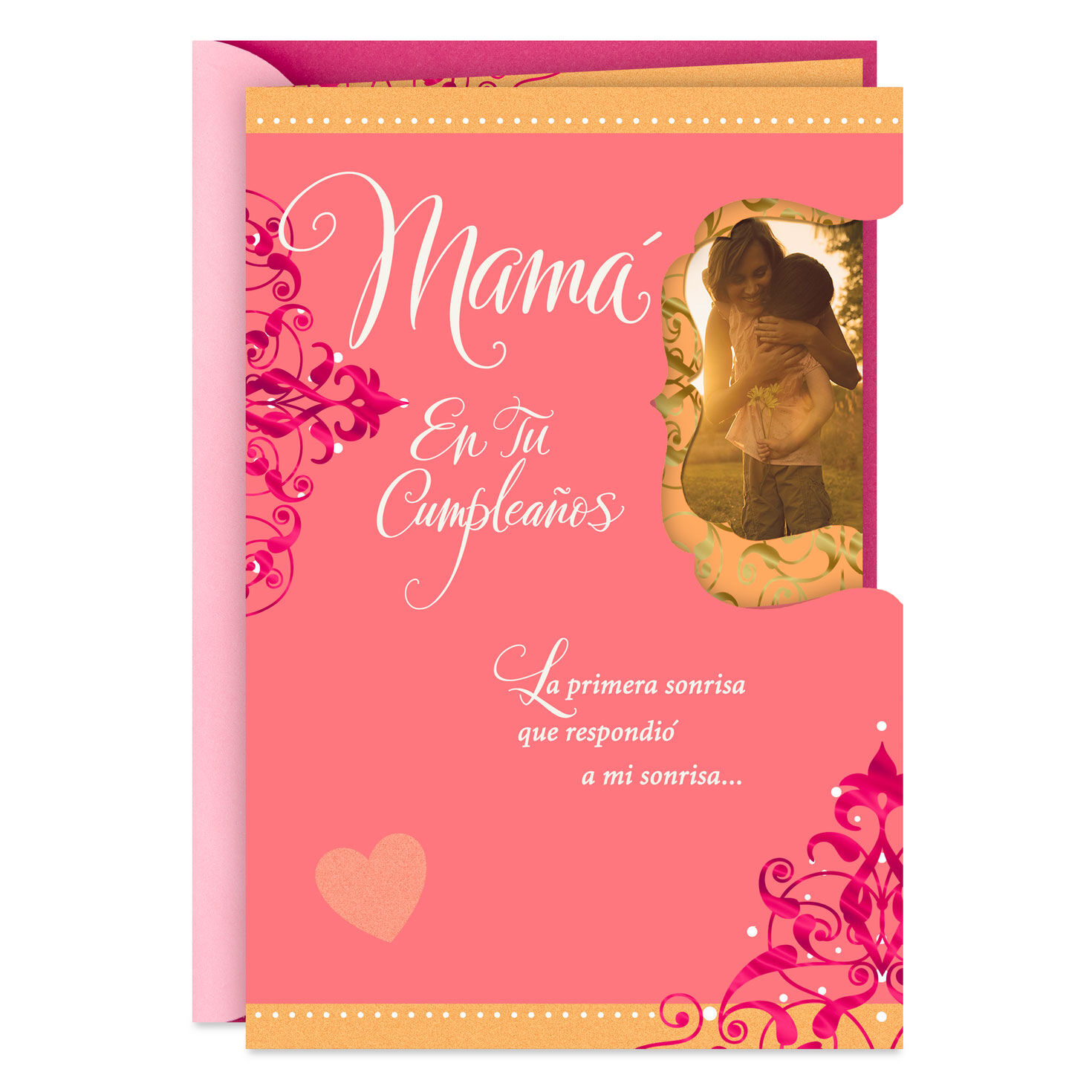 Your Love Has Lasted My Lifetime Spanish-Language Birthday Card for Mom