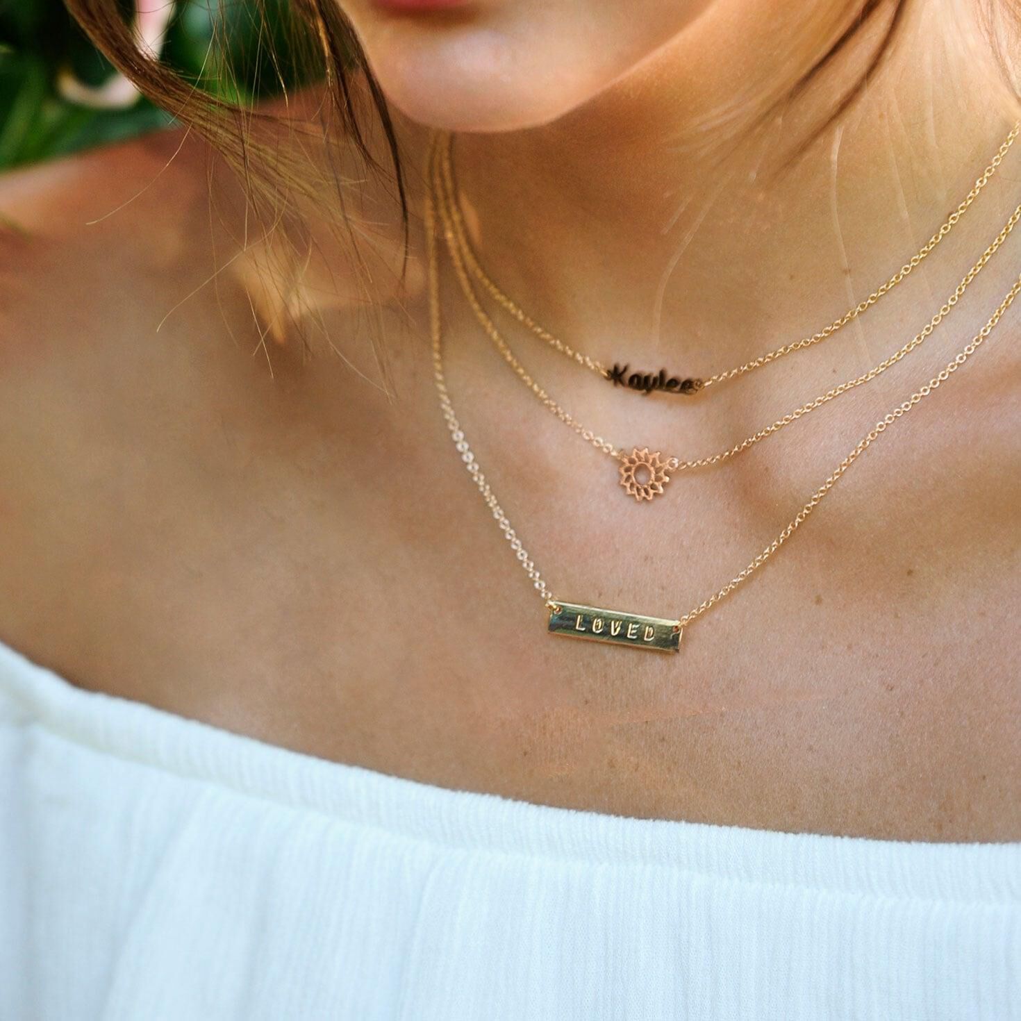 Hallmark charm sale necklace