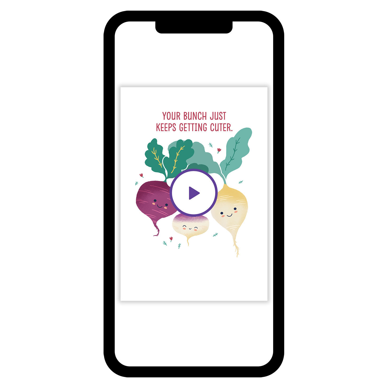 Your Bunch Gets Cuter New Baby eCard