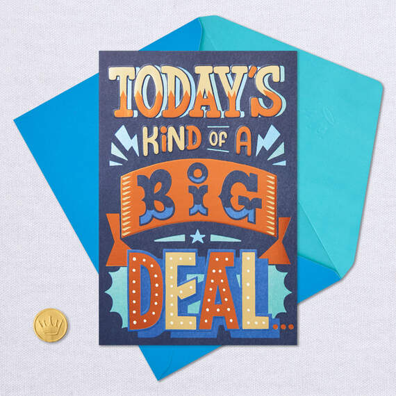 Kind of a Big Deal Birthday Card, , large image number 4