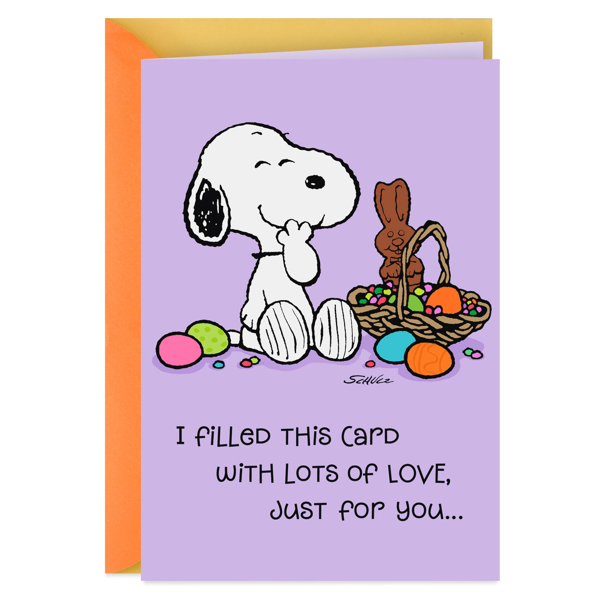 Peanuts® Snoopy Lots of Love Easter Card - Greeting Cards - Hallmark