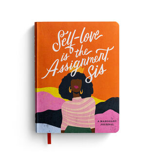 Hallmark Mahogany Self-Love Is The Assignment, Sis Journal
