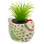 Natural Life Faux Succulent Mini Chicken Planter, 2", , large image number 1