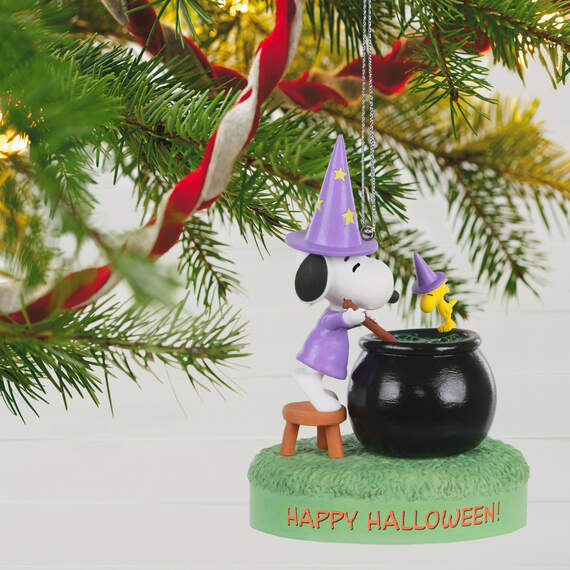 The Peanuts® Gang Toil and Trouble Musical Halloween Ornament With Light, , large image number 2