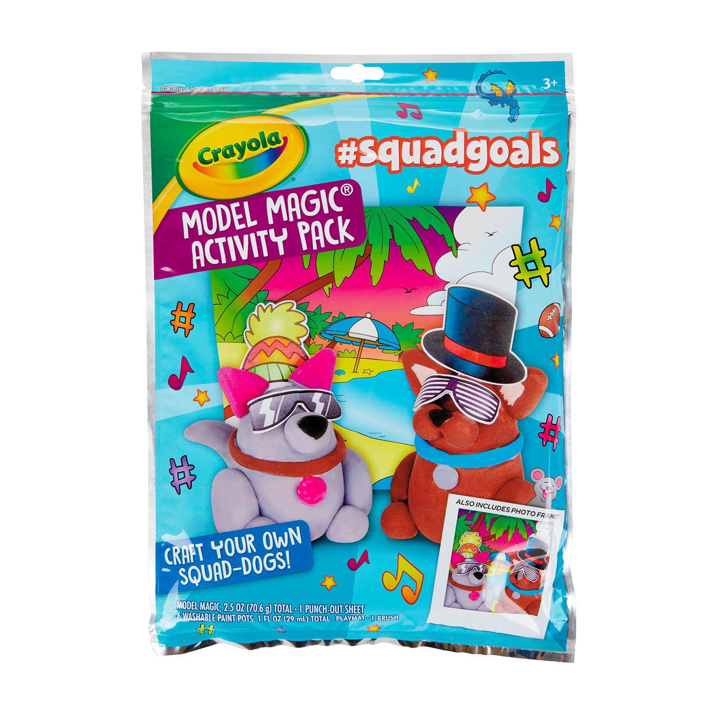 Crayola&reg; Model Magic Squad Goals Activity Pack, , large image number 1