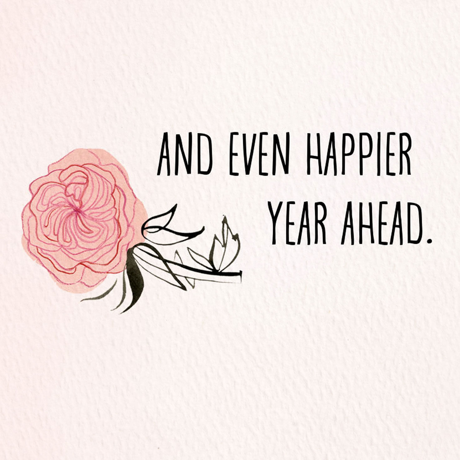 Happy Year Ahead Floral Birthday Card for only USD 3.99 | Hallmark