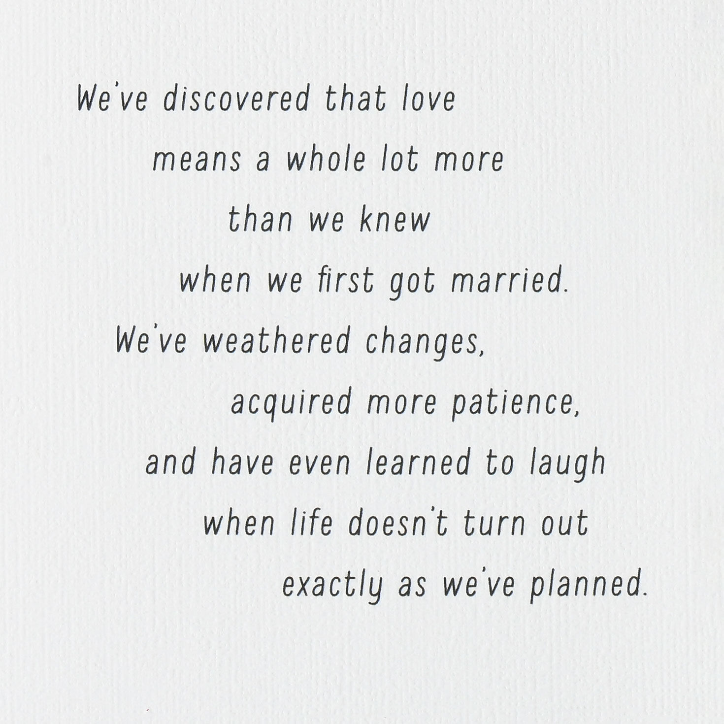 Older Couple Holding Hands Husband Valentine's Card Sentiment image number 2