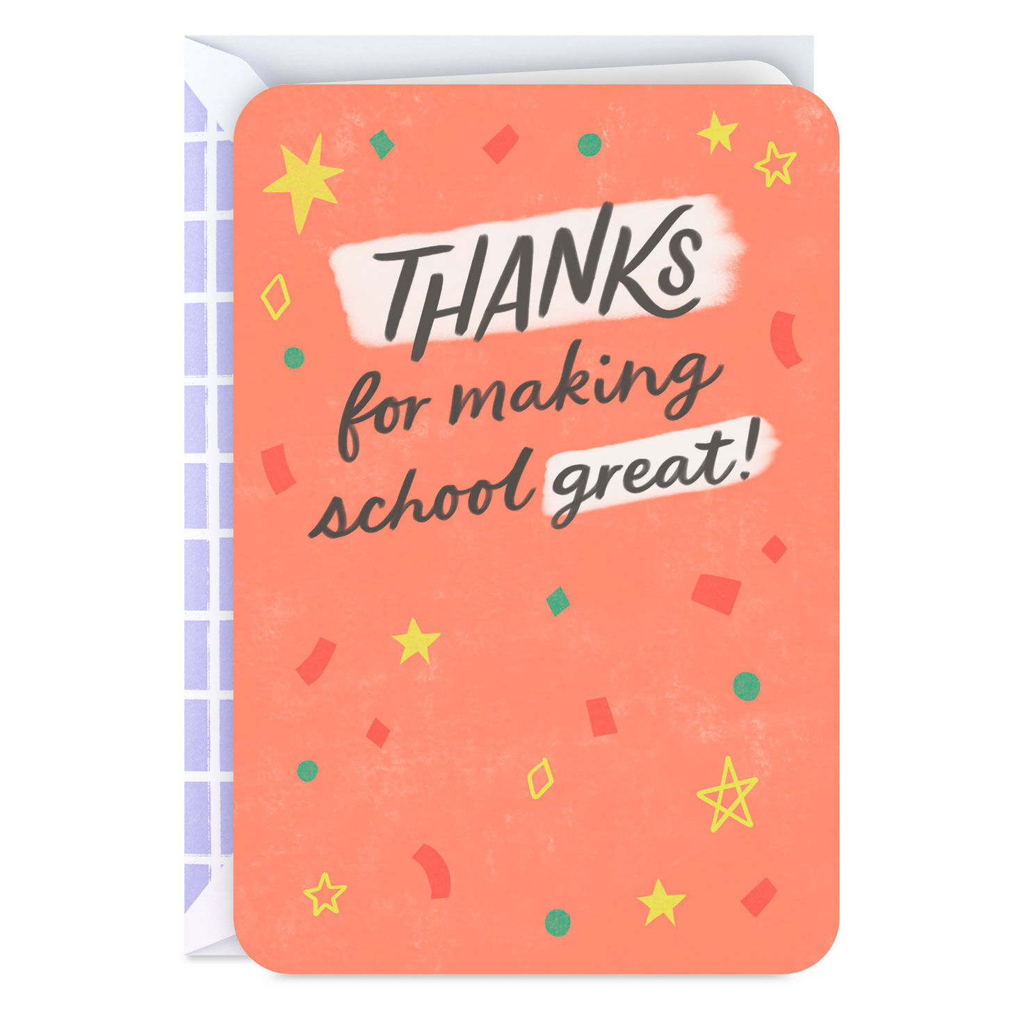 You Make School Great Thank You Card for Support Staff